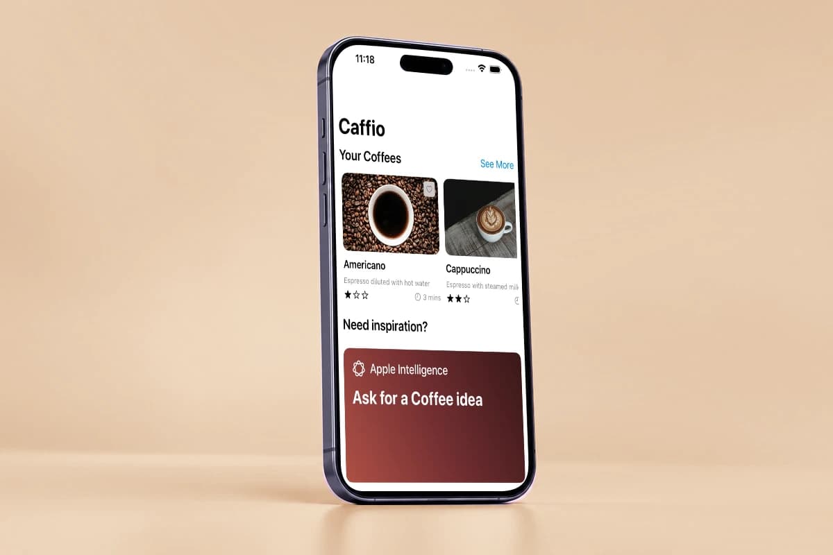 Caffio — project preview